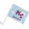 Girl Flying on a Dragon Car Flag w/ Pole