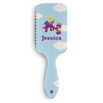 Girl Flying on a Dragon Hair Brushes (Personalized)