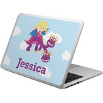 Girl Flying on a Dragon Laptop Skin - Custom Sized (Personalized)