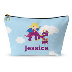 Girl Flying on a Dragon Makeup Bag - Small - 8.5"x4.5" (Personalized)
