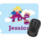 Girl Flying on a Dragon Rectangular Mouse Pad