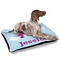 Girl Flying on a Dragon Outdoor Dog Beds - Large - IN CONTEXT