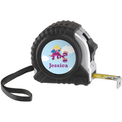 Girl Flying on a Dragon Tape Measure (Personalized)