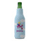 Girl Flying on a Dragon Zipper Bottle Cooler - FRONT (bottle)