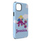 Girl Flying on a Dragon iPhone 14 Plus Tough Case - Angle