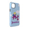 Girl Flying on a Dragon iPhone 14 Pro Tough Case - Angle