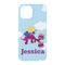 Girl Flying on a Dragon iPhone 15 Pro Case - Back