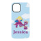 Girl Flying on a Dragon iPhone 15 Pro Tough Case - Back