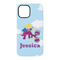 Girl Flying on a Dragon iPhone 15 Tough Case - Back