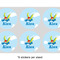 Flying a Dragon 3" Multipurpose Round Labels - Sheet