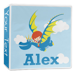 Flying a Dragon 3-Ring Binder - 2 inch (Personalized)