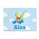 Flying a Dragon 4' x 6' Indoor Area Rug (Personalized)