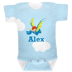 Flying a Dragon Baby Bodysuit 12-18 (Personalized)