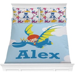 Flying a Dragon Comforter Set - Full / Queen (Personalized)