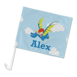 Flying a Dragon Car Flag (Personalized)