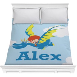 Flying a Dragon Comforter - Full / Queen (Personalized)