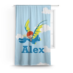 Flying a Dragon Curtain (Personalized)