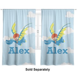 Flying a Dragon Curtain Panel - Custom Size (Personalized)