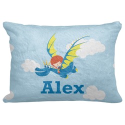 Flying a Dragon Decorative Baby Pillowcase - 16"x12" (Personalized)