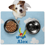 Flying a Dragon Dog Food Mat - Medium w/ Name or Text