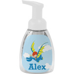 Flying a Dragon Foam Soap Bottle - White (Personalized)