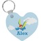 Flying a Dragon Heart Keychain (Personalized)