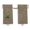 Flying a Dragon Large Burlap Gift Bags - Front Approval