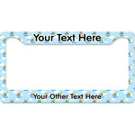 Flying a Dragon License Plate Frame - Style B (Personalized)