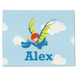 Flying a Dragon Single-Sided Linen Placemat - Single w/ Name or Text