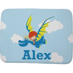 Flying a Dragon Memory Foam Bath Mat - 48"x36" (Personalized)