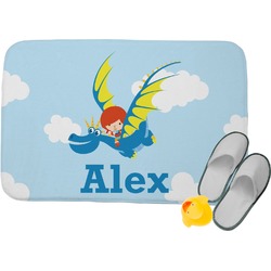 Flying a Dragon Memory Foam Bath Mat - 24"x17" (Personalized)