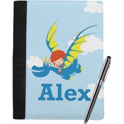 Flying a Dragon Notebook Padfolio - Large w/ Name or Text