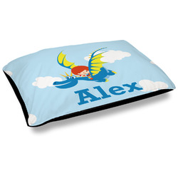 Flying a Dragon Outdoor Dog Bed - Large (Personalized)