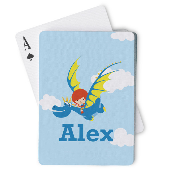 Custom Flying a Dragon Playing Cards (Personalized)