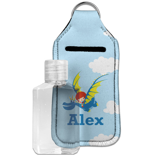 Custom Flying a Dragon Hand Sanitizer & Keychain Holder - Large (Personalized)