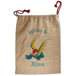 Flying a Dragon Santa Sack - Front (Personalized)