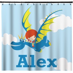 Flying a Dragon Shower Curtain - Custom Size (Personalized)