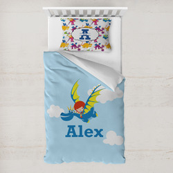 Flying a Dragon Toddler Bedding Set - With Pillowcase (Personalized)