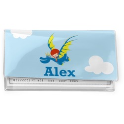 Flying a Dragon Vinyl Checkbook Cover (Personalized)