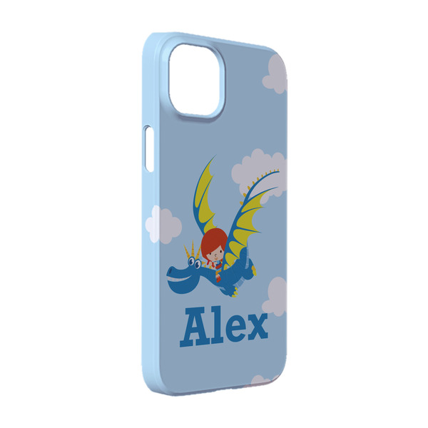 Custom Flying a Dragon iPhone Case - Plastic - iPhone 14 (Personalized)