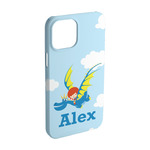 Flying a Dragon iPhone Case - Plastic - iPhone 15 Pro (Personalized)