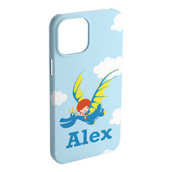 Flying a Dragon iPhone Case - Plastic - iPhone 15 Pro Max (Personalized)