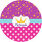 Sparkle & Dots 1" Multipurpose Round Labels - Single Sticker