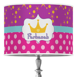 Sparkle & Dots 16" Drum Lamp Shade - Poly-film (Personalized)