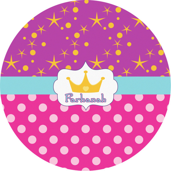 Custom Sparkle & Dots Multipurpose Round Labels - 2" (Personalized)