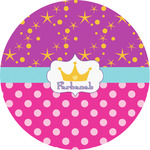 Sparkle & Dots Multipurpose Round Labels - 3" (Personalized)