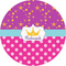 Sparkle & Dots 3" Multipurpose Round Labels - Single Sticker