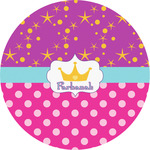 Sparkle & Dots Multipurpose Round Labels - 5" (Personalized)