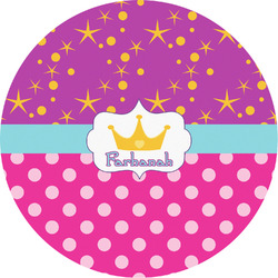 Sparkle & Dots Multipurpose Round Labels - 5" (Personalized)