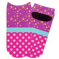 Sparkle & Dots Adult Ankle Socks